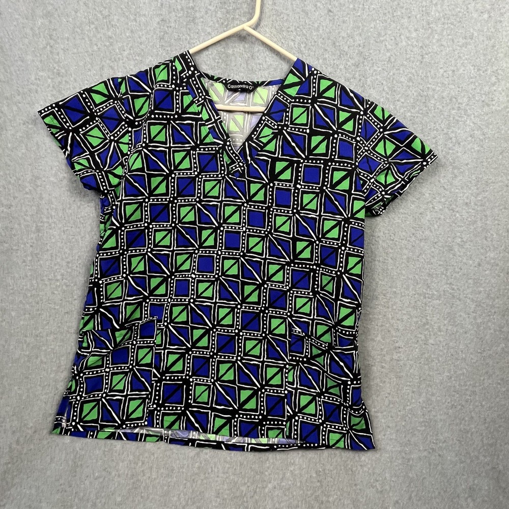 Cassandra I Scrubs Woman’s Medium Blue Green