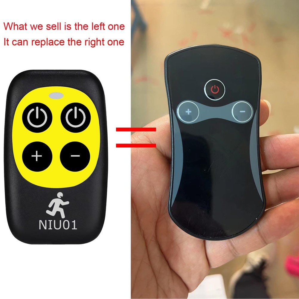 Replacement Remote Control for Specific Superfit Costway Treadmill Black