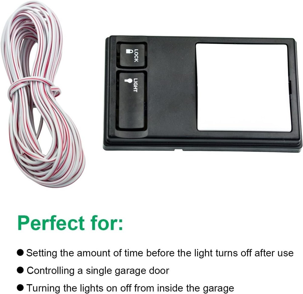 Multi-Function Garage Door Console for LiftMaster - Compatibility & Ease of Use