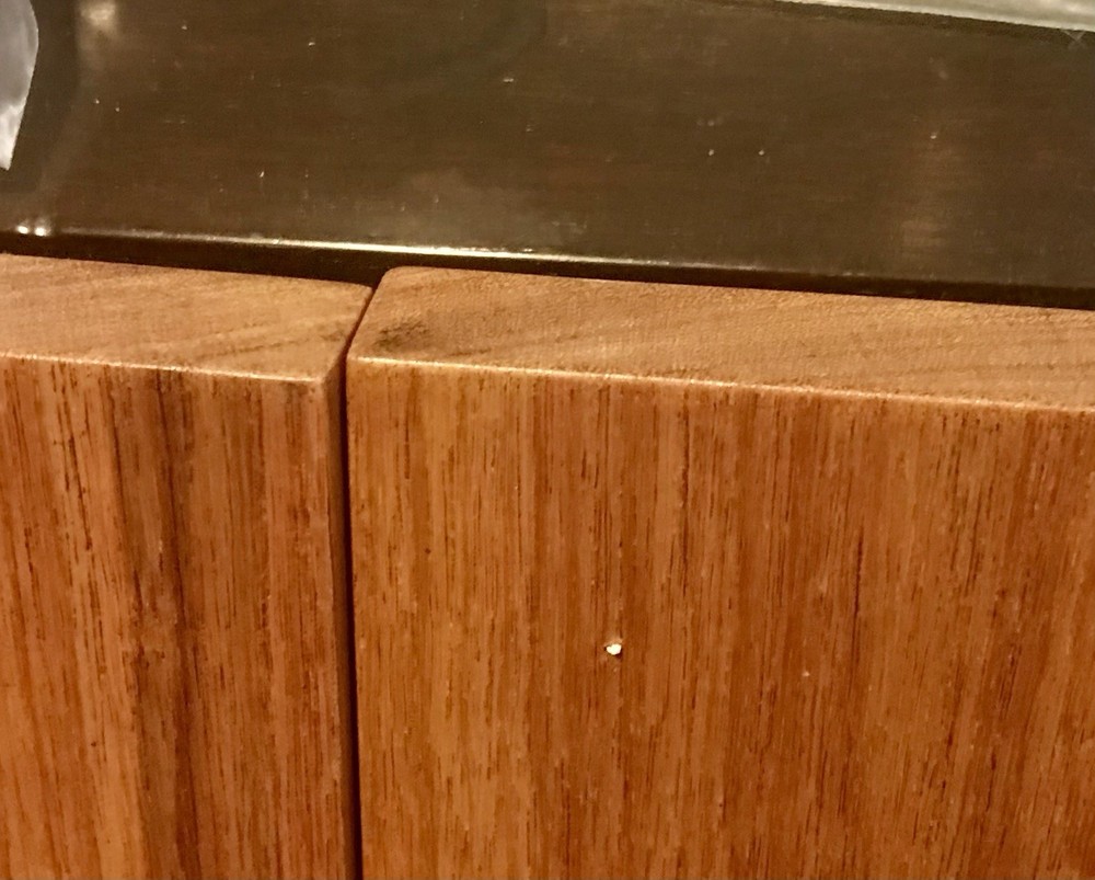 Otari MX5050 Custom Side Covers (Solid Macacauba) and hardware.