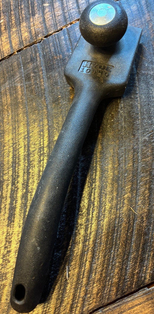 Hyde Paint Scraper, 10540, 2-1/2 inch 4 edge scraper, long handle