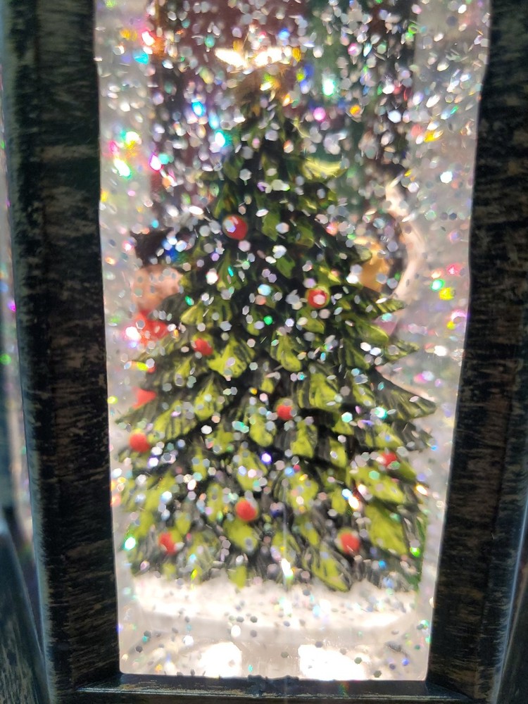 Musical Christmas Snow Globe Lantern Lighted Nutcracker Suite Scene Christmas