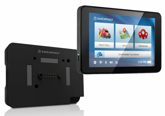 Rand McNally DC200S Electronic Logging Device Mounting Kit for TND 740 GPS