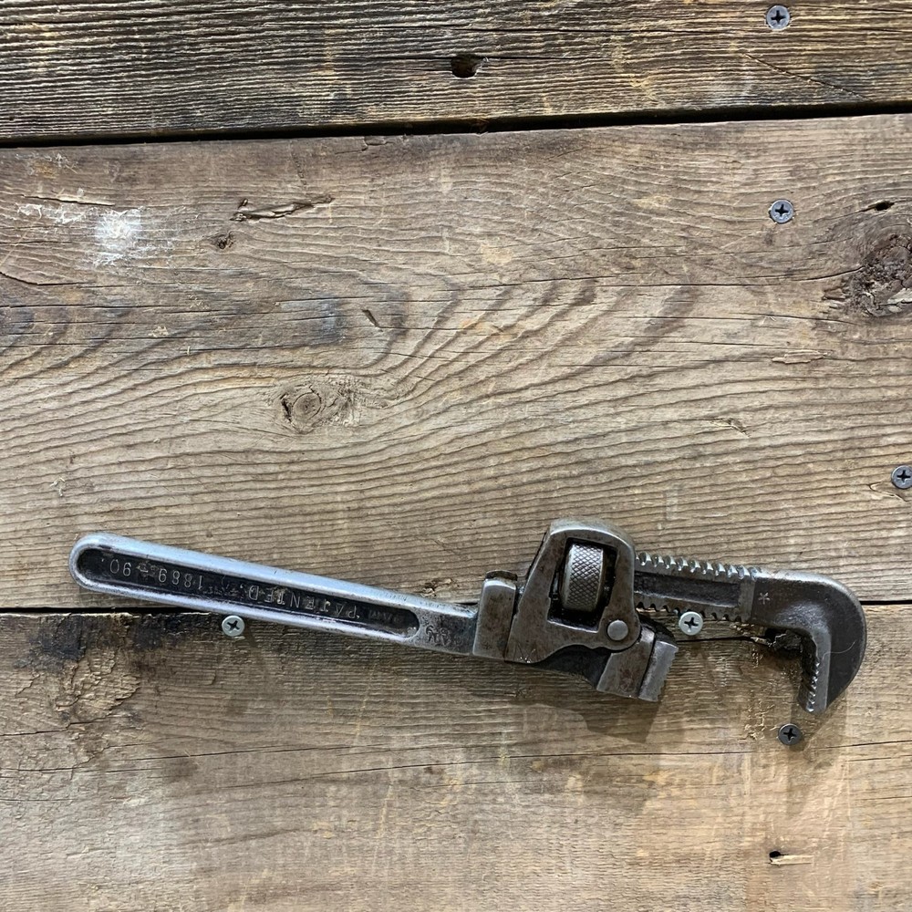 Early 1900s Trimo, 10" Pipe Wrench