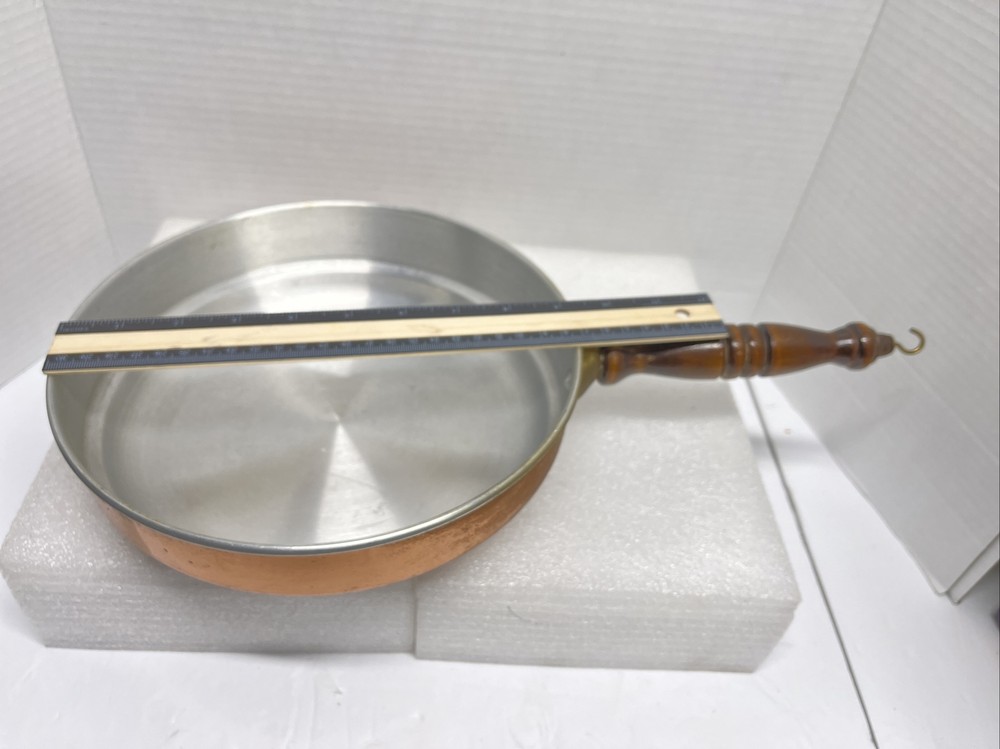 9" Copper Bottom Cookware Skillet Pan