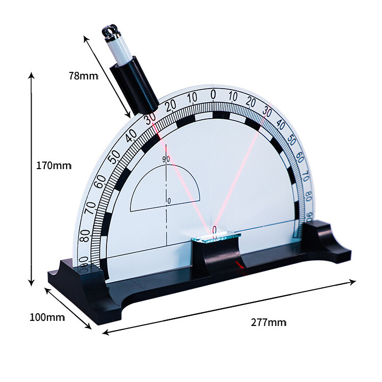 Reflection & Refraction Experiment of Light Foldable Optical Teaching Instrument