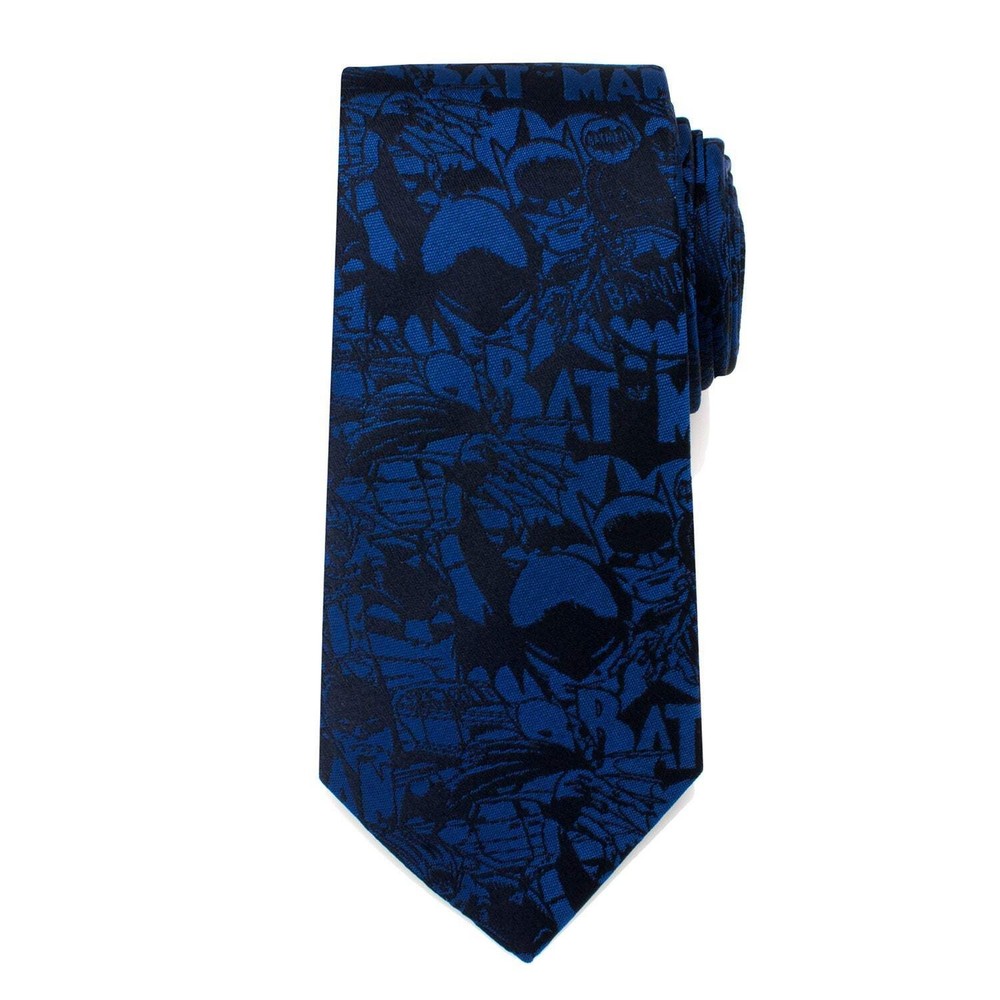 DC Batman Comic Blue Tie