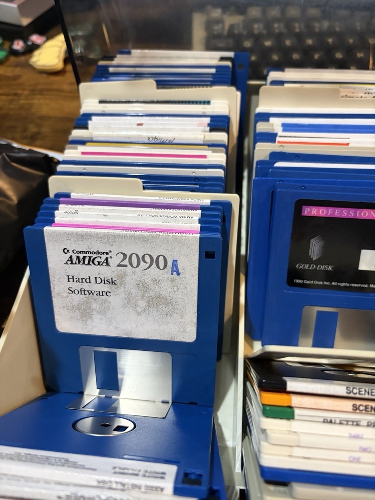 Massive Amiga Floppy Disk Lot 3, Tons Of Utilities. Untested