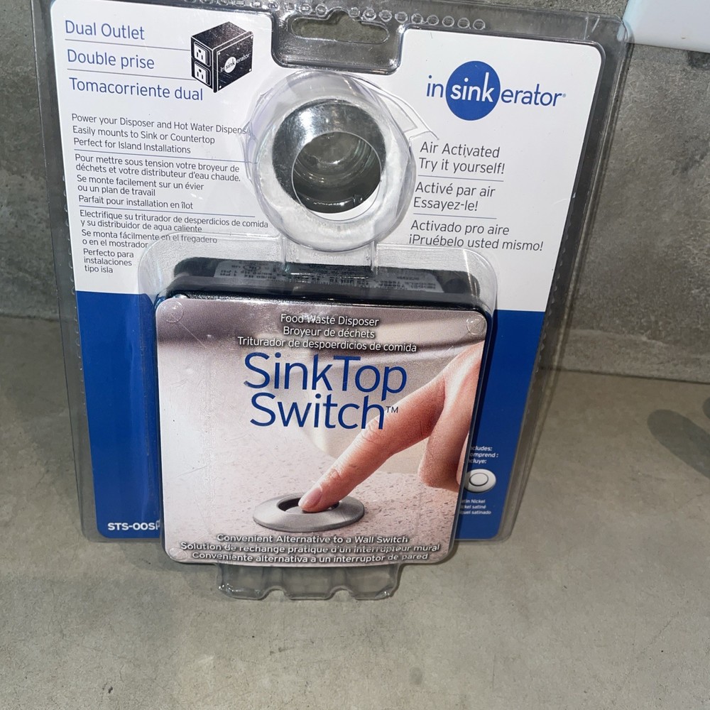 InSinkErator  (Parts  Read) Air Activated Dual Outlet Garbage Disposal (Read Dis