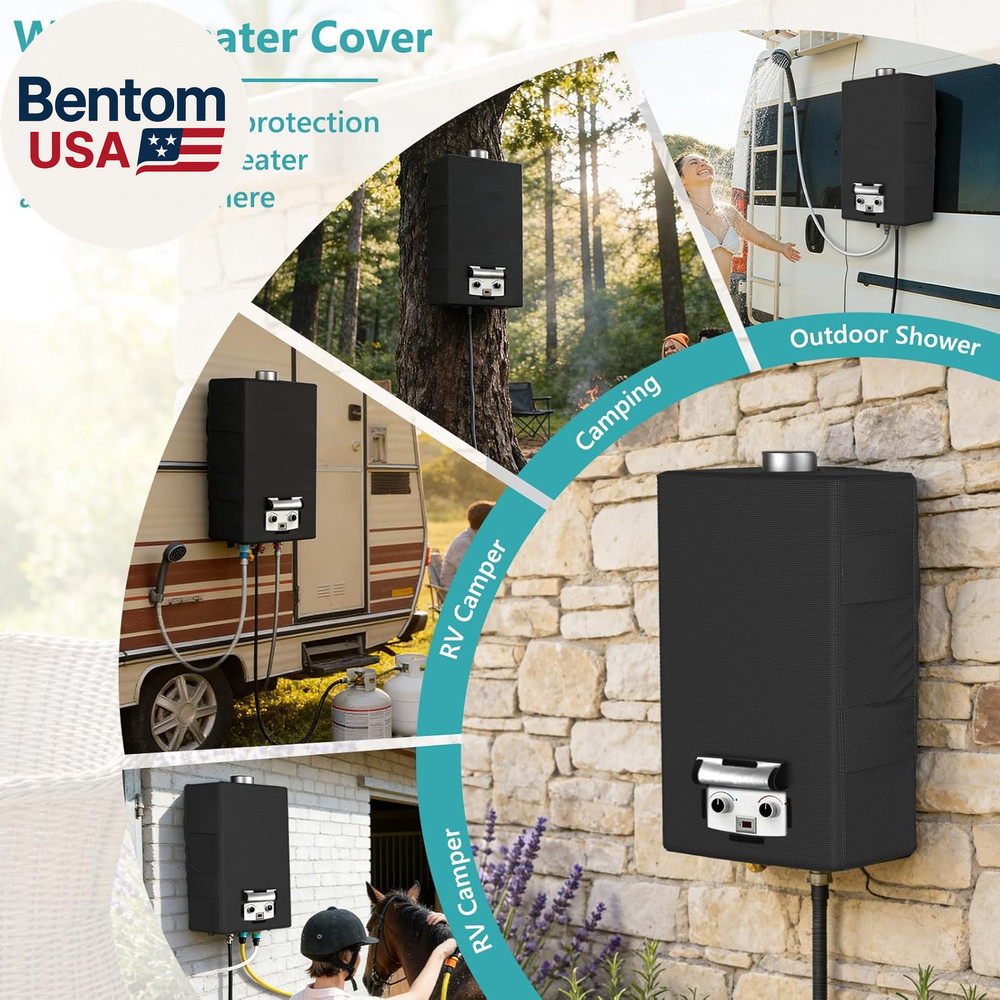 Outdoor Tankless Water Heater Cover,Suitable for 10L 2.64 GPM Portable Camping W