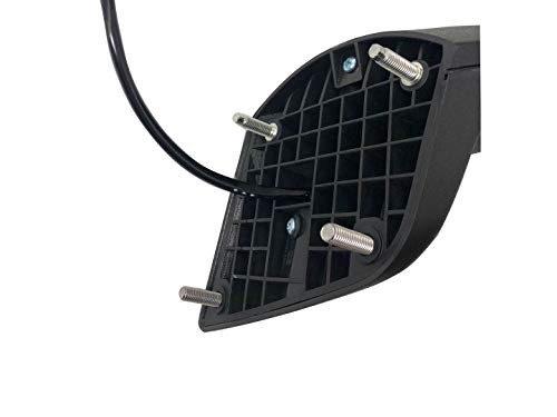 Replacement Chrome Hood Mirror Passenger Right Side Fit Passenger (RH) Side