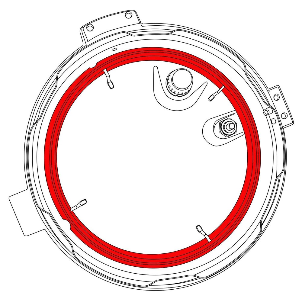 "GJS Gourmet Seal Ring Compatible With FARBERWARE 6 Quart 7-in-1 Programmable Pr