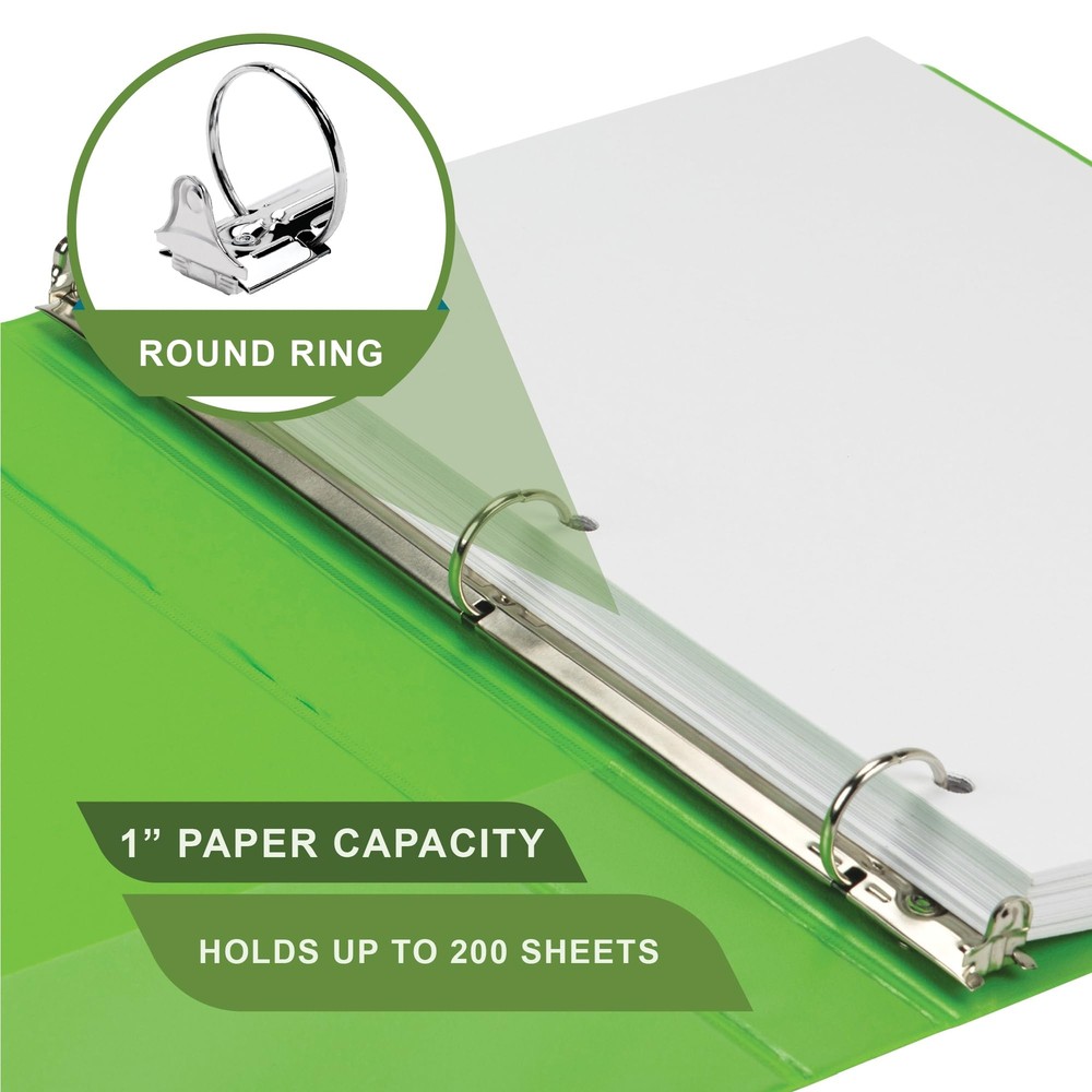 Biobased 1" RR View Bnd 4pk
