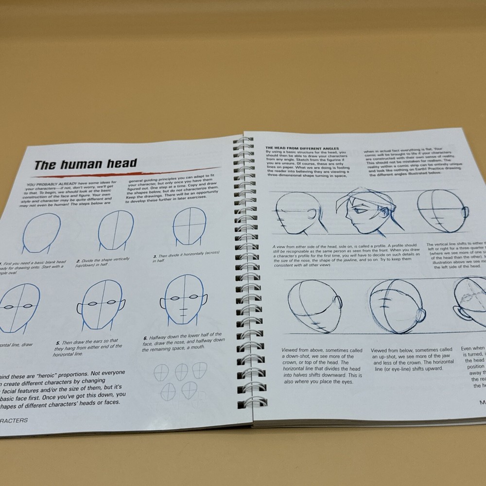 Manga Drawing Kit Techniques Book Bound Softcover Thunder Bay Press