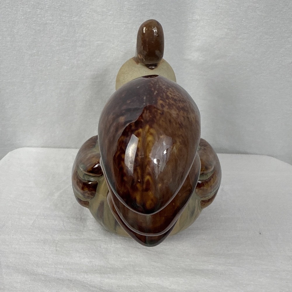 Glazed Pottery Rooster Unbranded