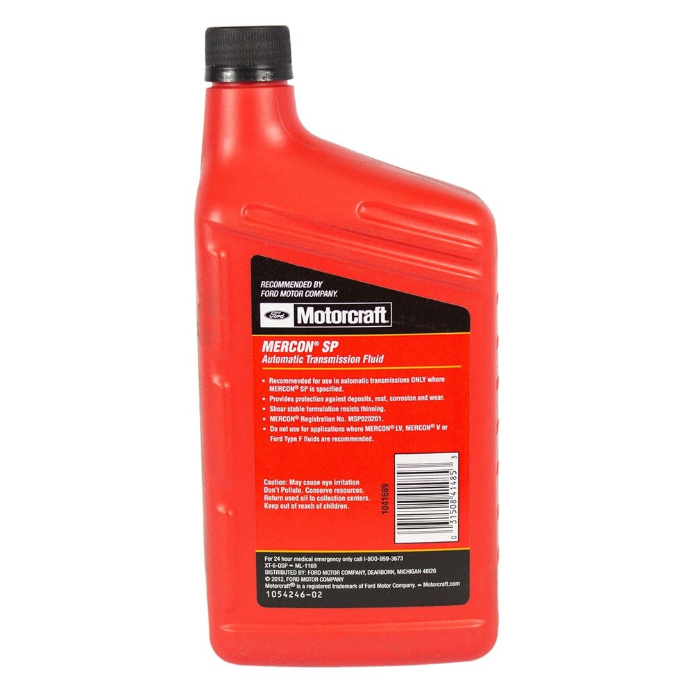 Motorcraft XT6QSP - Mercon SP Automatic Transmission Fluid
