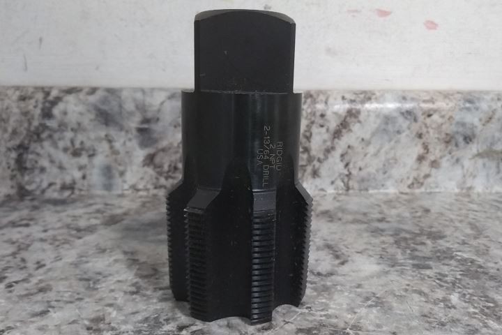Ridgid E-5120 2-13/64 In Drill Bit Size Pipe and Conduit Thread Tap