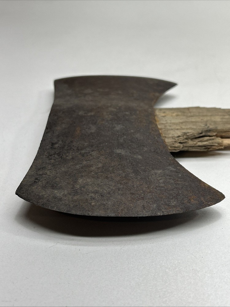 Vintage Old 3+ Lbs Double Bit Axe Head Unmarked