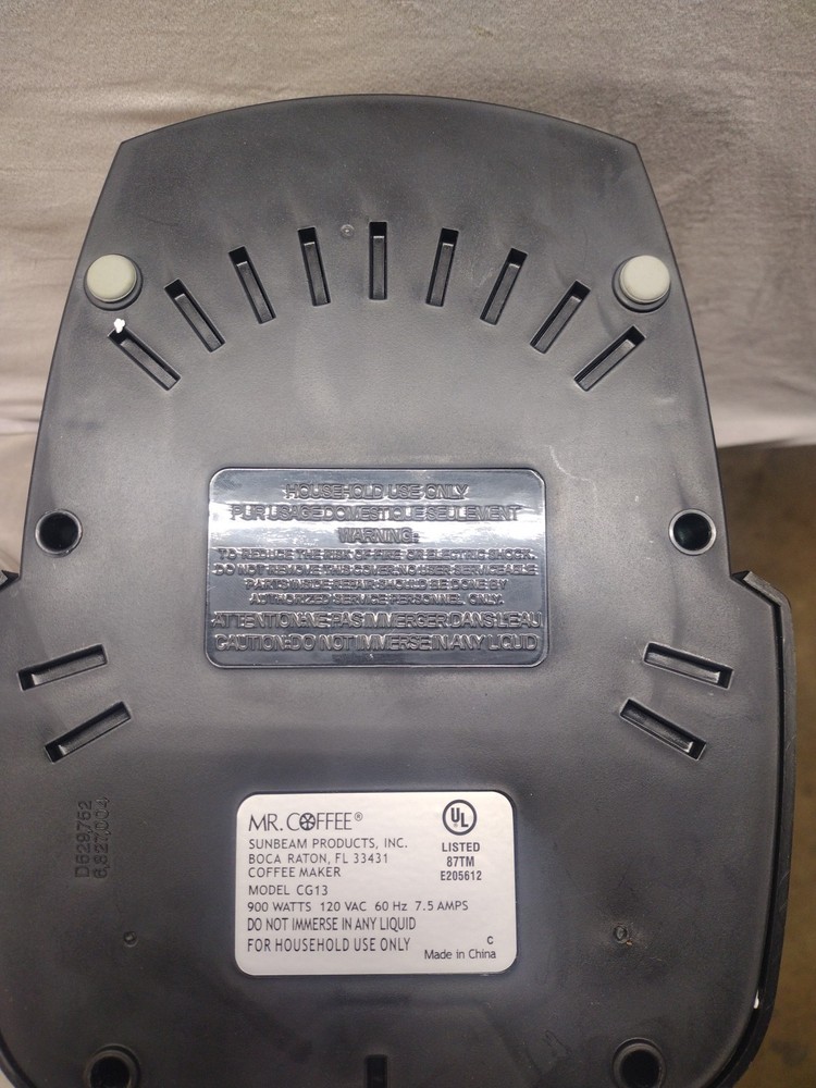 MR COFFEE 12 CUP PROGRAMMABLE COFFEE MAKER