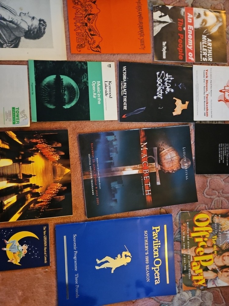 13 Various Theatre Programmes #2
