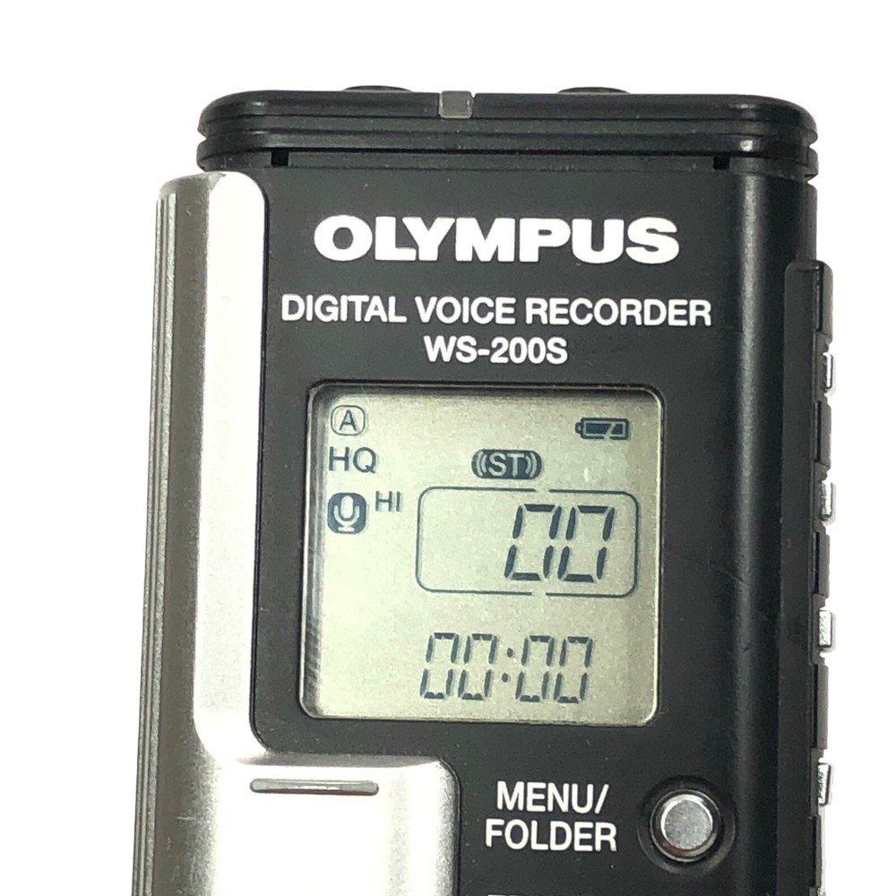 Olympus WS-200S Handheld Digital Voice Recorder TESTED