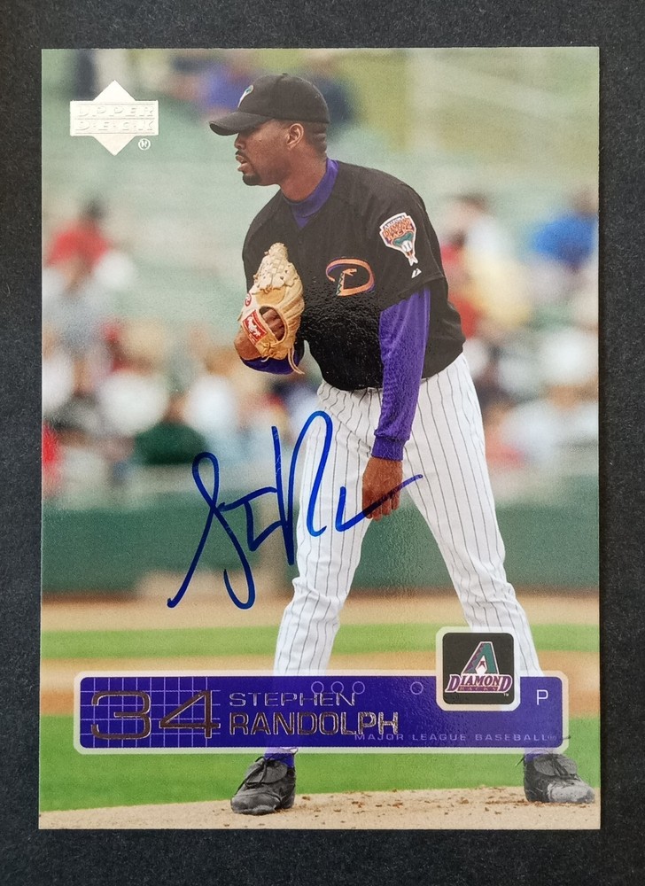 2003 Upper Deck SIGNED: Stephen Randolph, DIAMOND BACKS #569