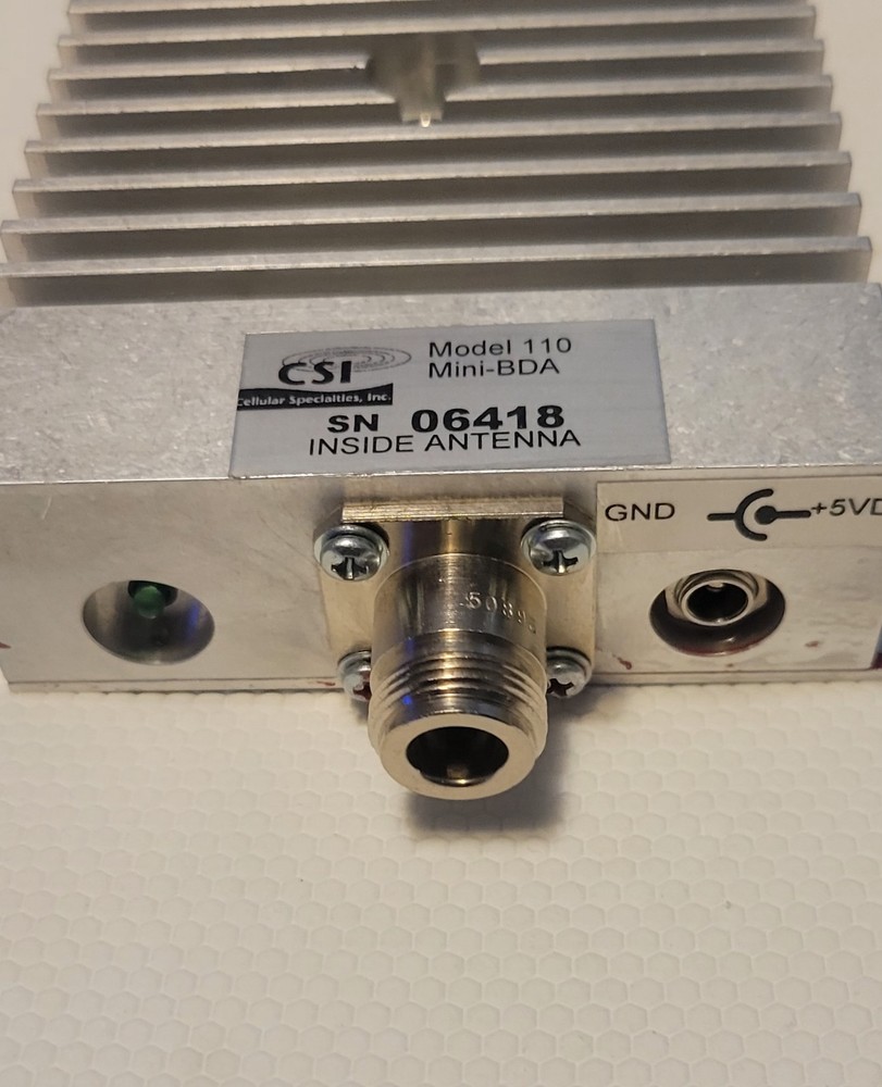 Cellular Specialties, Inc. Mini-BDA Model 110, Inside/Outside Antenna Amplifier