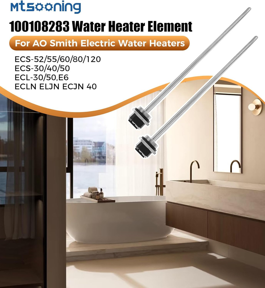 100108283 Water Heater Element Replacement for AO Smith Electric Water Heaters,