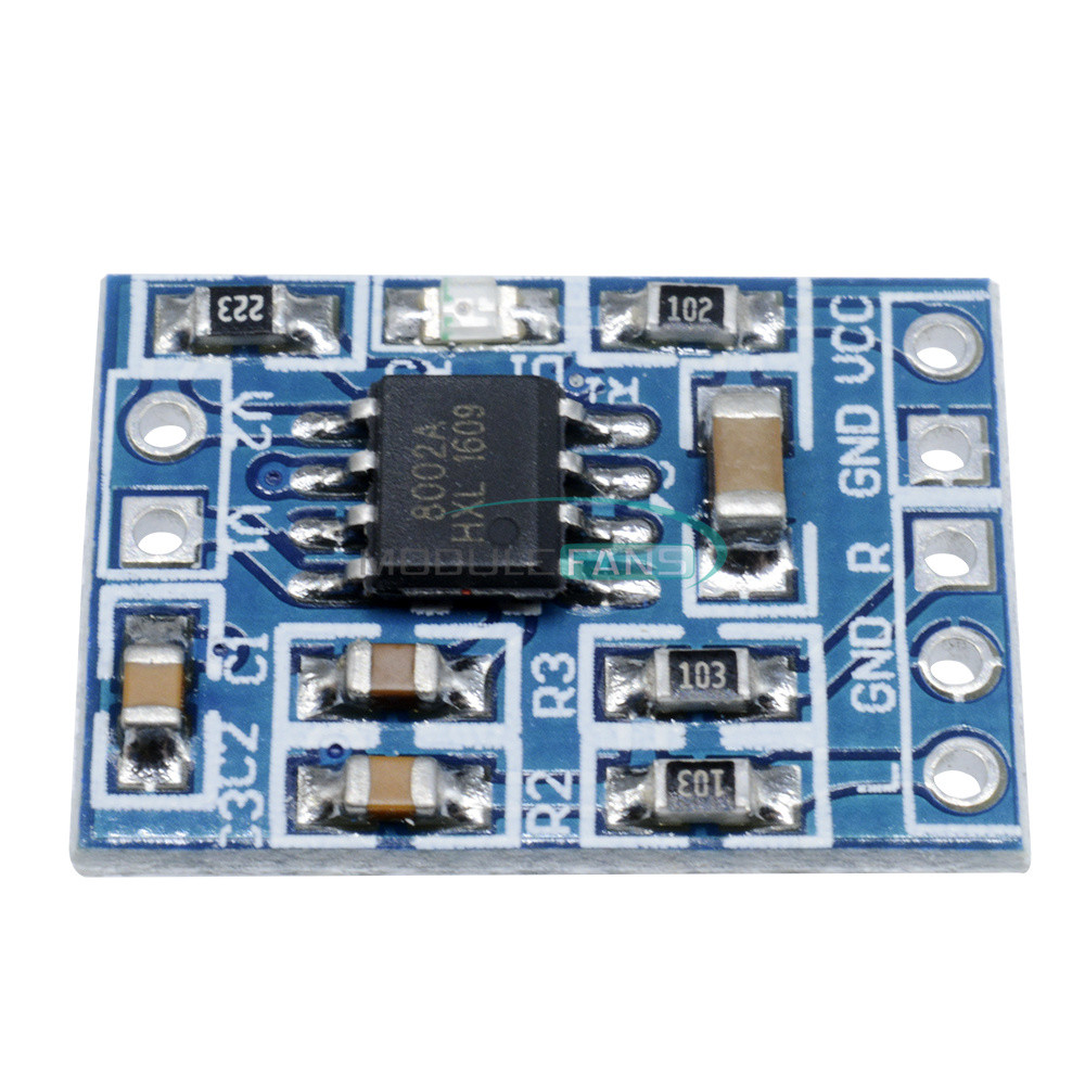 10Pcs HXJ8002 Power Mini Audio Voice Amplifier Module Board Replace PAM8403