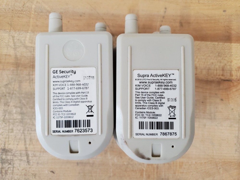 GE Supra ActiveKey Realtor Keybox Key, Read