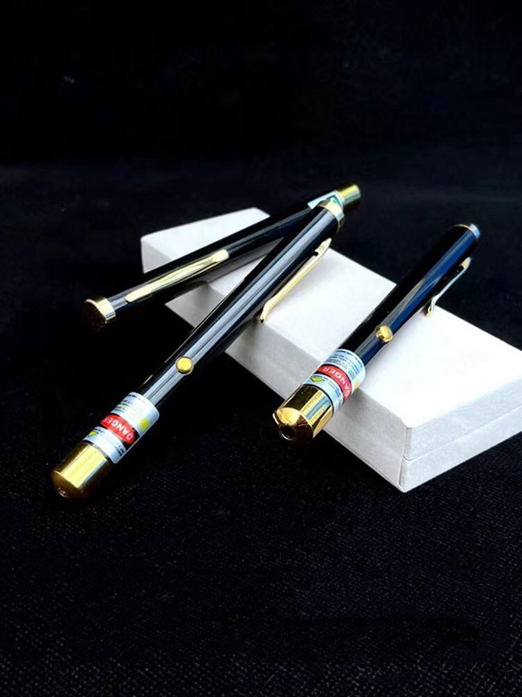 1mw 593nm Fixed Focus Yellow Pointers Pen Lights Flashlight