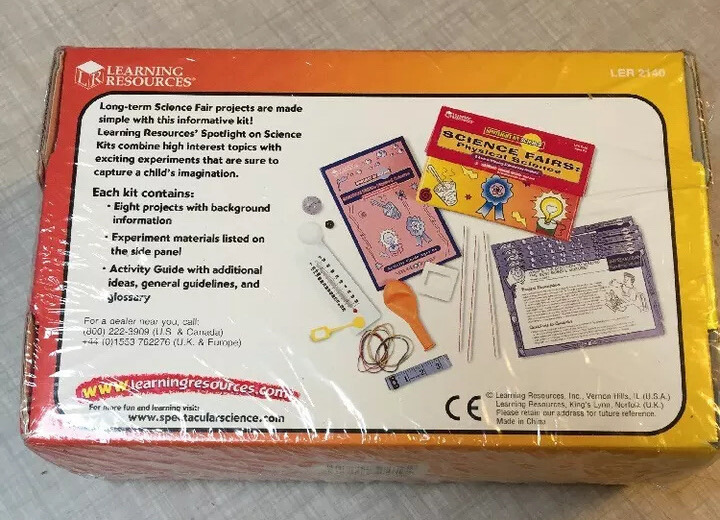 Learning Resources Spotlight On Science Physical Science 8 Science Fair Project