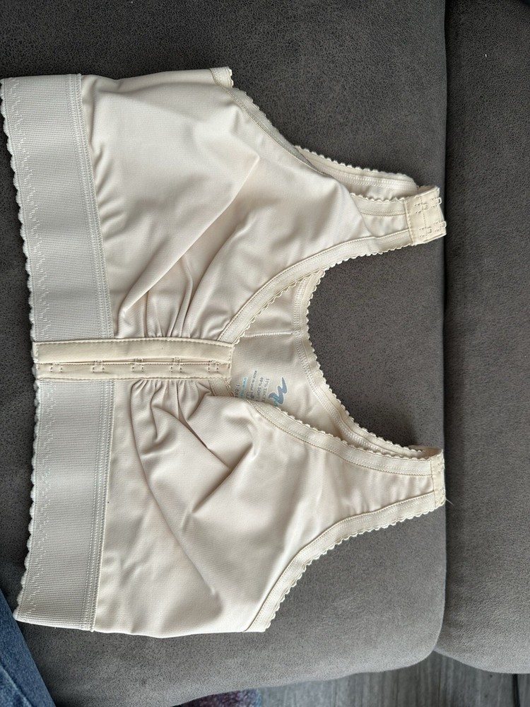 Marena comfort wear post surgery compression bra Size Large