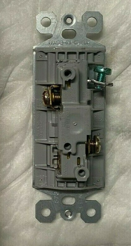 PASS & SEYMOUR 15 Amp Single Pole Lights Control Paddle Switch, Nickel