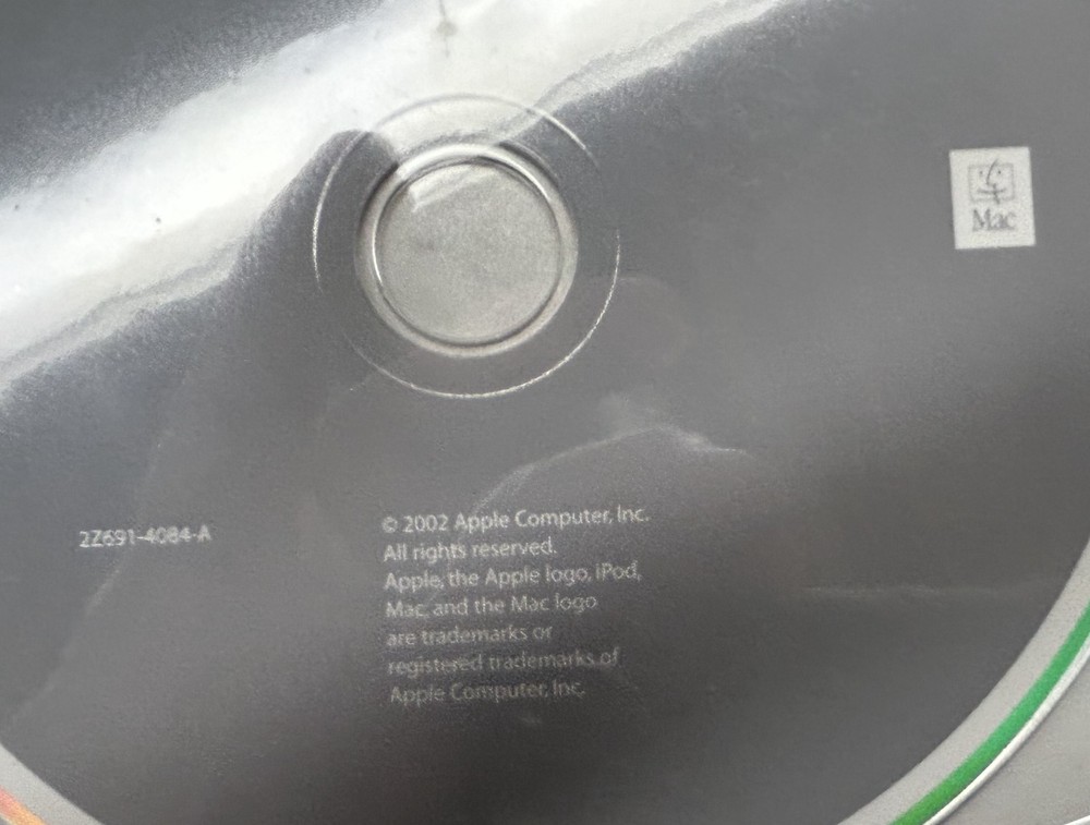 Original iPod CD 2002 New