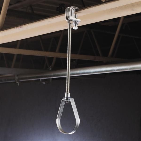 Nvent Caddy 1150800Eg Ez-Riser Swivel Loop Hanger, Size 8 In