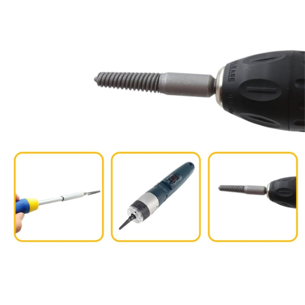6Pcs Stud Screw Extractor Remover For long-lasting reliability and durability