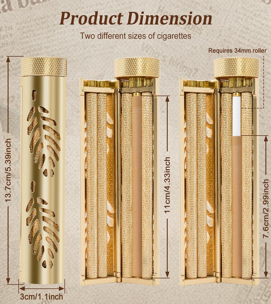 Cigarette Rolling Machine, Cigarette Roller, Pre Roll Machine, Rolling Machin...