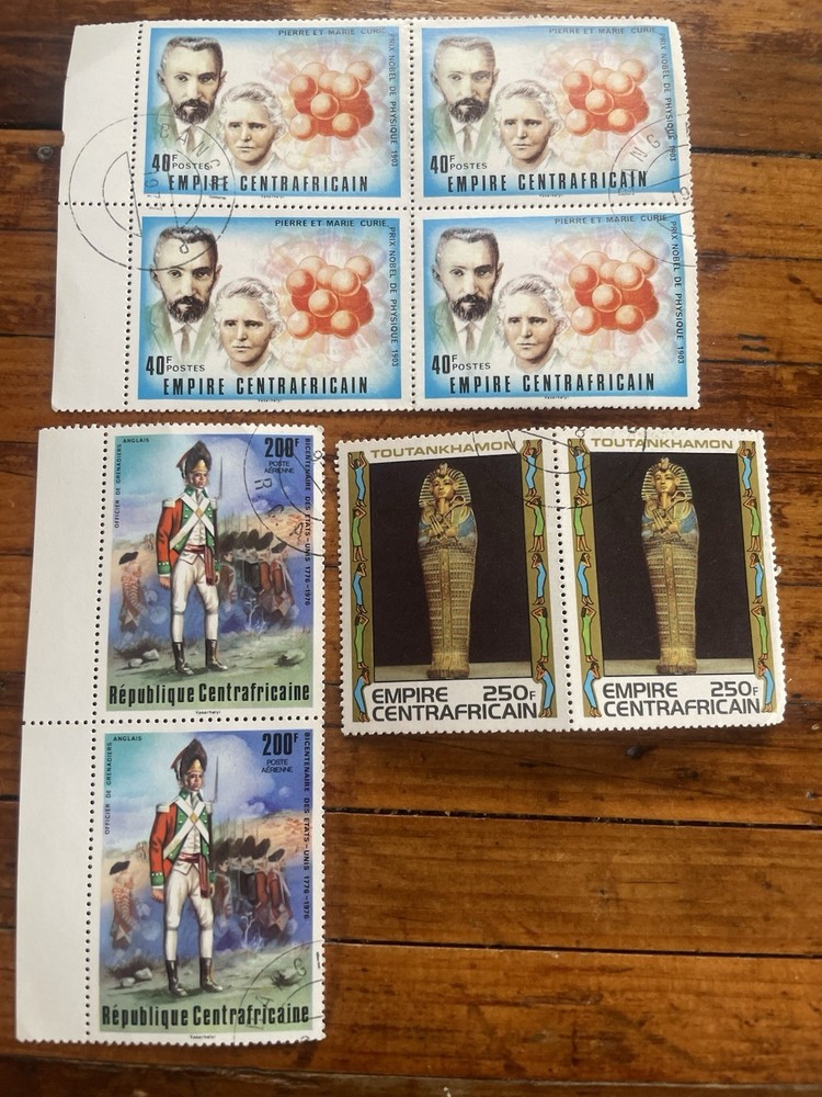 Central African Empire 11 Varieties; 28 Total