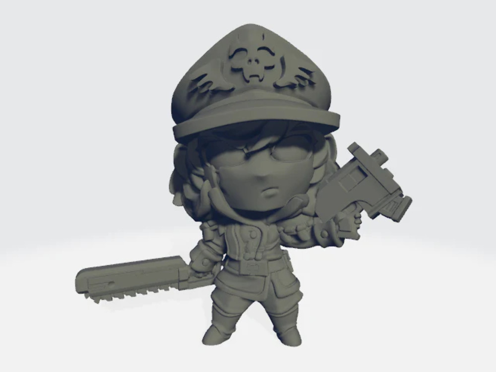 Chibi SoC Sarah the Comissara