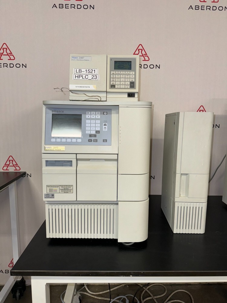 Waters 2695 Separations Module Detector 2487 HPLC System #18142