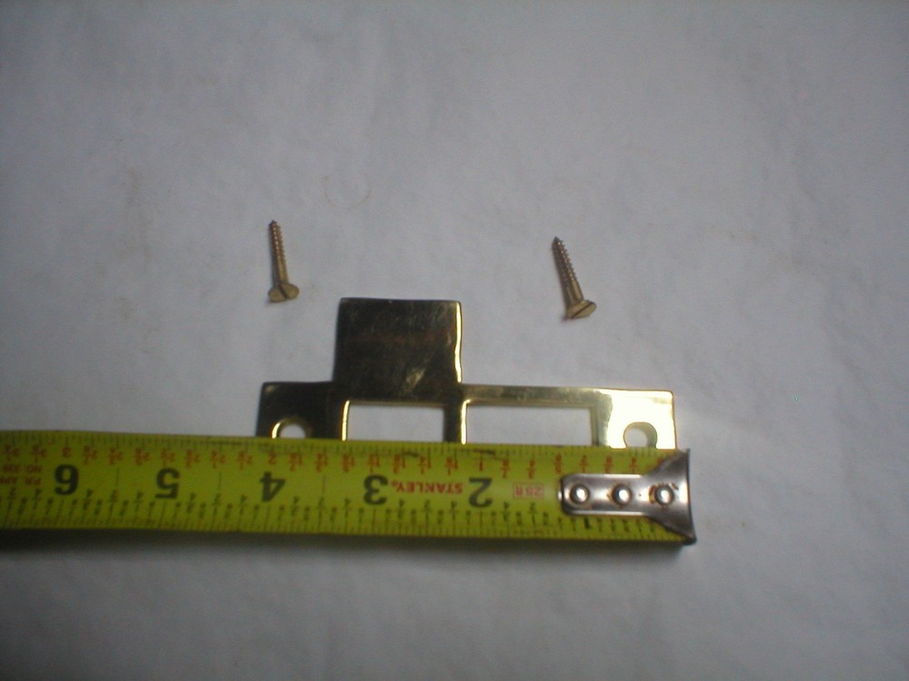 Vintage Solid Brass Striker Plate