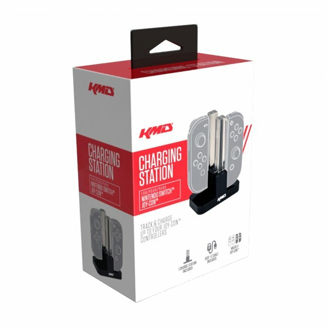 KMD Nintendo Switch Joy-Con Charging Station with Type-C USB Cable