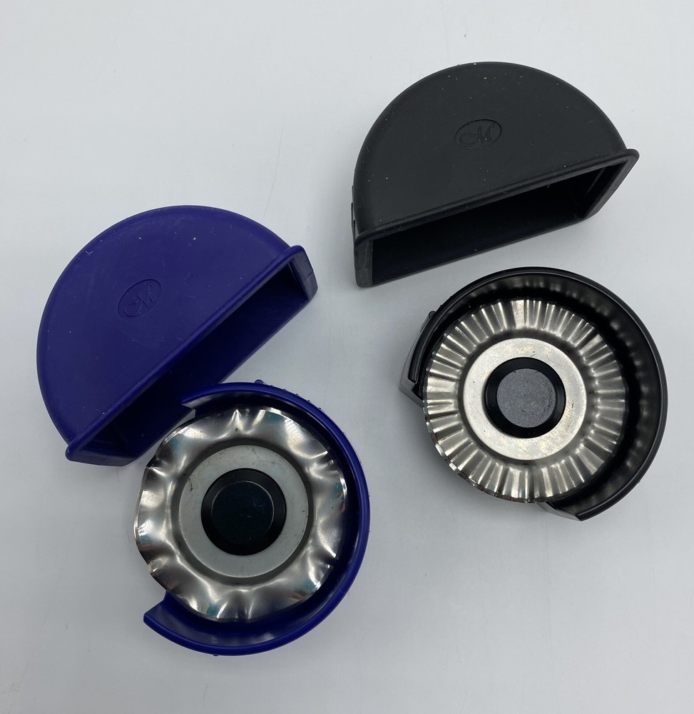 Creative Memories Custom Cutting System Oval Patterns Replace Blades Blue Black