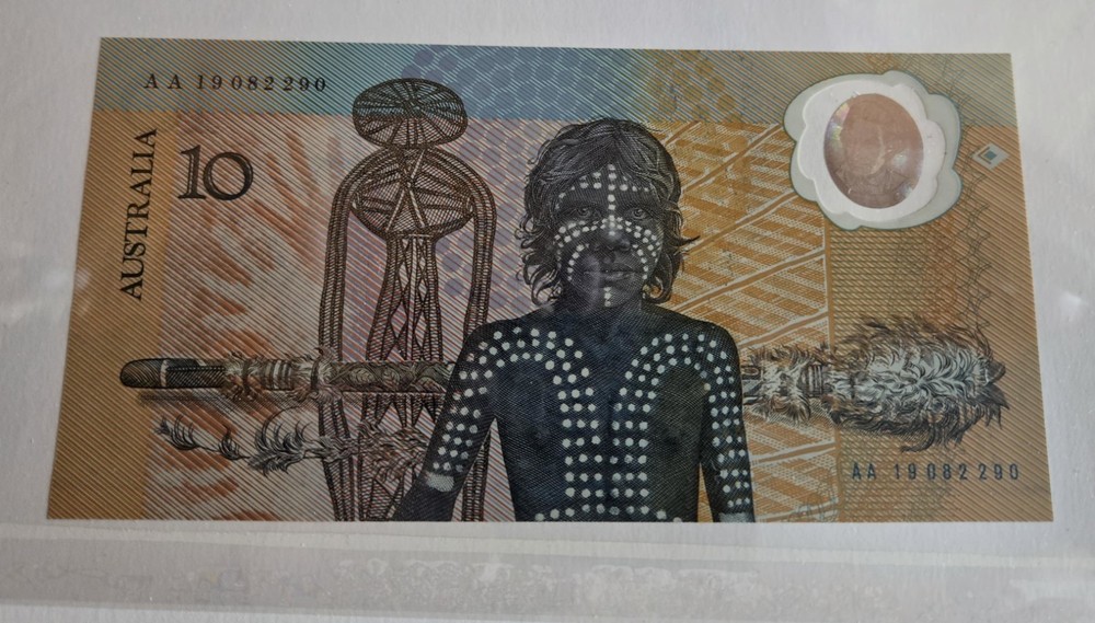 Australia 1988 $10 Bicentenary AA Prefix First Day Issue Uncirculated