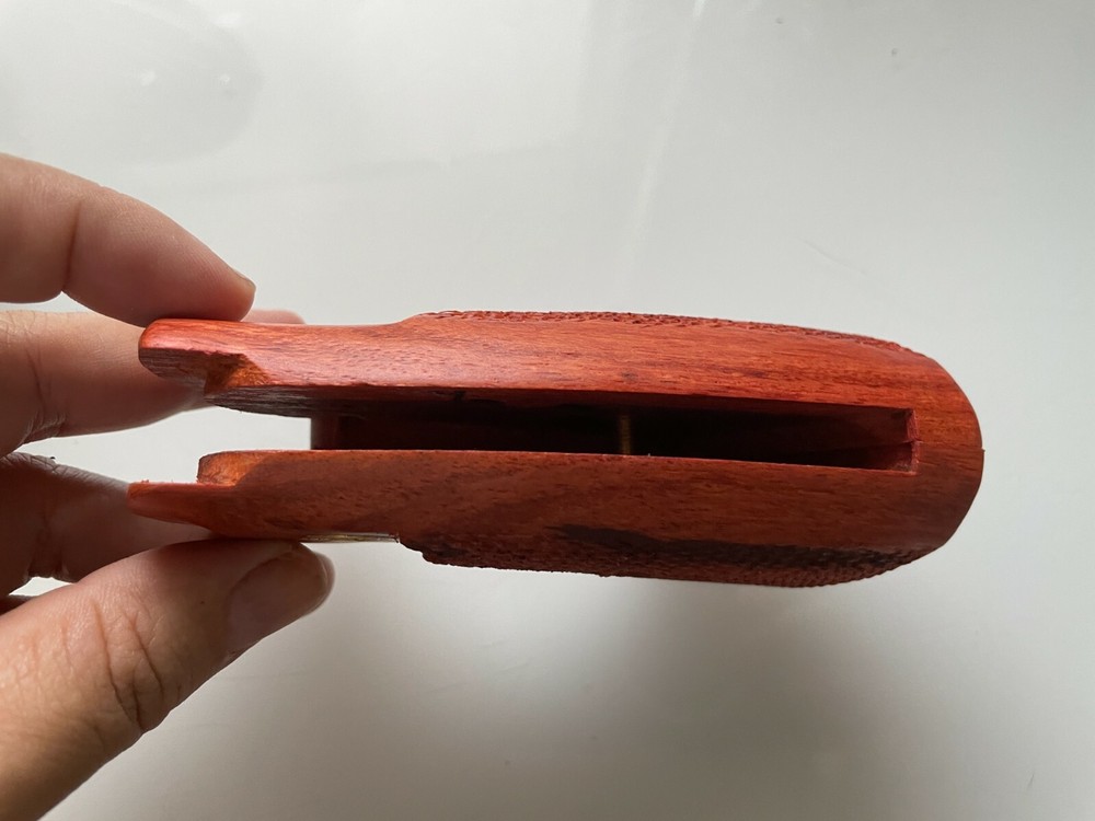 New hardwood grip for COLT PYTHON grips (I, E FRAME) checkered handmade