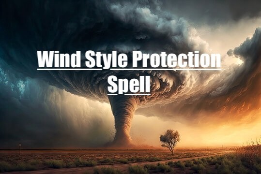 Wind Style Protection Spell