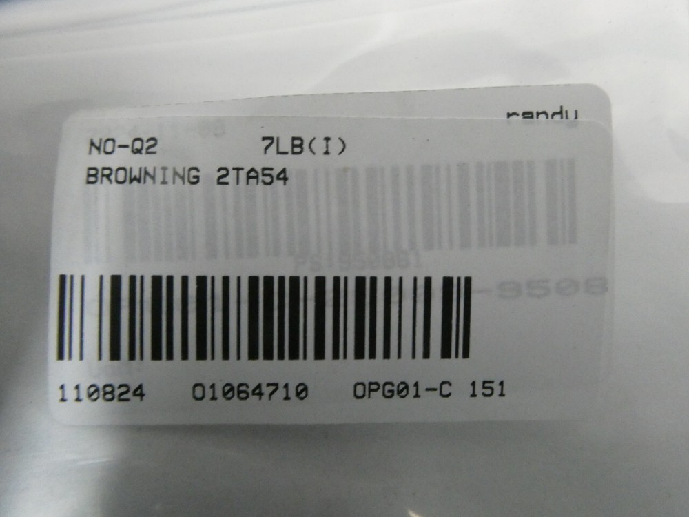 Browning 2TA54 2 Groove V-belt Sheave