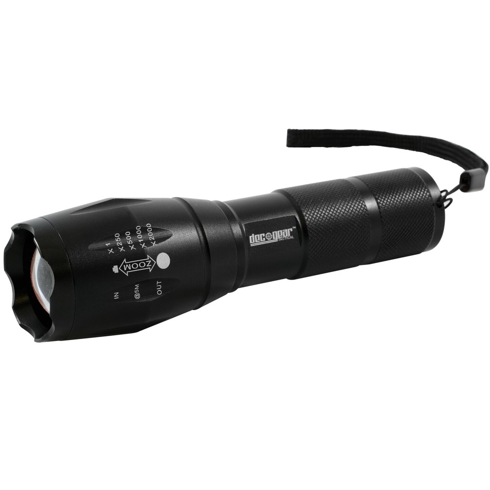 Deco Gear Tactical Flashlight and Pen Set + 2-Pack Survival Bracelet Gift Bundle