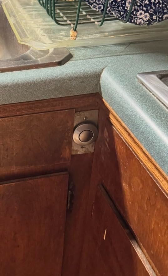 Stainless Steel Air Button - Garbage Disposal Upgrade